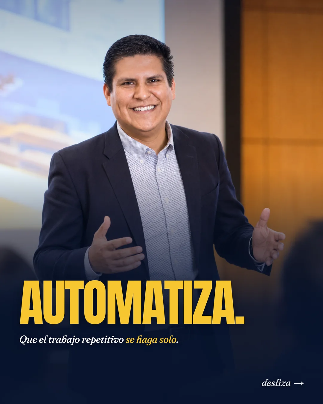 Portada del carrusel: Automatiza, que el trabajo repetitivo se haga solo