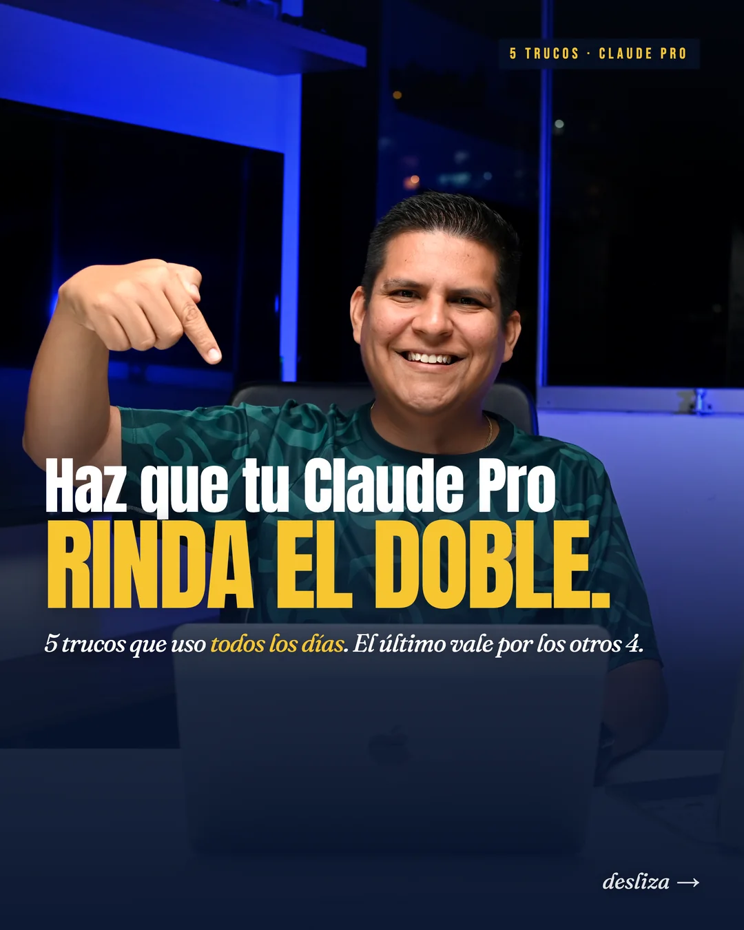 Portada del carrusel de 5 trucos de Claude